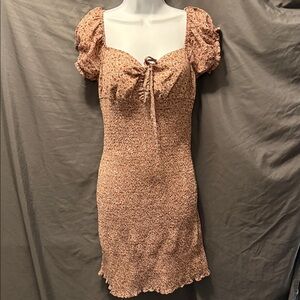 Papermoon Textured Floral dress